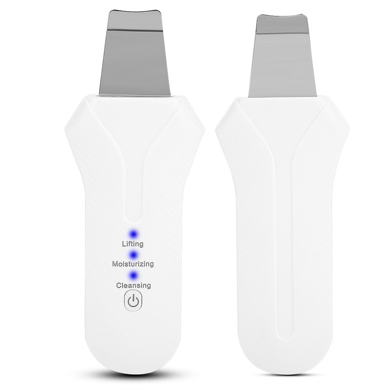 Ultrasonic Skin Scrubber Blackhead Acne Removal Face Skin Deep Cleansing