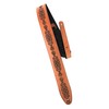 Walker & Williams G-504 Saddle Tan Tooled Leather Strap with