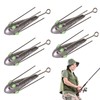 Lead Fishing Weights - High Density Long Tail Casting Weights,5X
