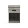 Furinno Tidur Nightstand, French Oak Grey