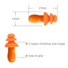 50 Pair Individually Wrapped Non Toxic Soft Silicone Ear Plugs