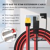 MOOKEERF 10AWG SAE to XT60 Connector Extension Cable 20FT, XT60