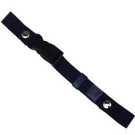 Yota Y1034P Chest Belt, Genuine Leather, Made in Japan, navy (silver)