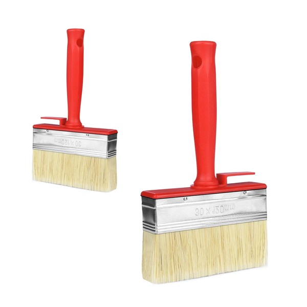Sukudon 2 Pieces Wallpaper Paste Brush, Large Masonry Brush, Fence