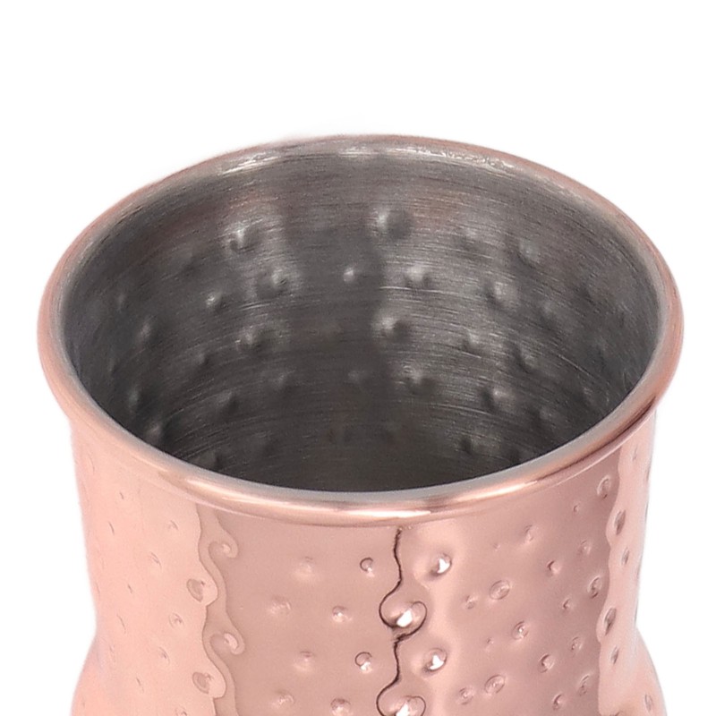 6pcs 100ml Copper Plated Moscow Mule Mug Stainless Steel Cocktail