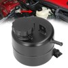 Radiator Coolant Expansion Tank 2.5L Capacity Aluminum Alloy Black Reservoir