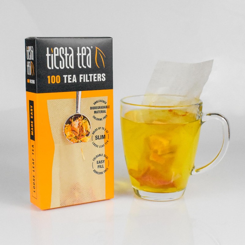 Tiesta Tea Loose Leaf Filters for Brewing | Disposable Infuser