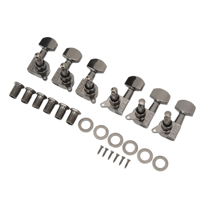 Small Square Fully Enclosed Locking Tuners 3L 3R Metal String