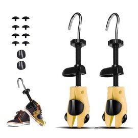 LETGO Kids Shoe Stretcher,Shoe Stretcher for Children fit 3-10 Years Old Children,Adjustable Length Width Gifts for Girls Boys Kindergarten(U Yellow)