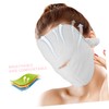 Ipetboom Reusable Cold Hot Compress Face Mask Towel for Women