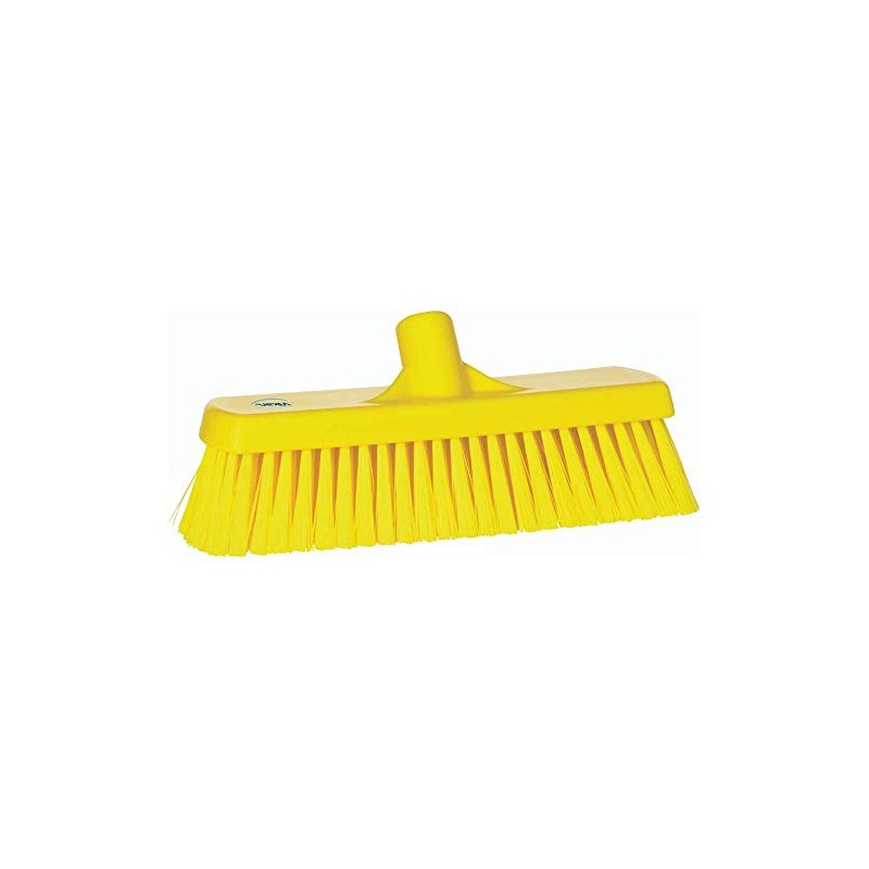 Vikan Hygiene 7068-6 Broom, Yellow, Medium, 300mm
