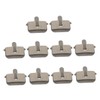 BIUDECO 5 Pairs Semi Metallic Bicycle Hydraulic Brake Pads for