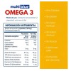 Multiblue Omega 3 Con Vitaminas 60 Cápsulas Epa Dha D3