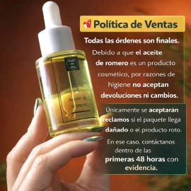 Rosemary Scalp Oil for Hair Growth and Nourishment Lightweight Hydrating Aloe Hair Treatment Dropper Organic Formula for Healthy Shiny Hair