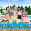 Pack of 4 Disposable Beach Swimming Pool Tablecloths Hawaii Aloha
