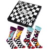 Rainbow Socks Chess Socks Box - A Gift for a