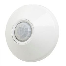 Sensor Switch High Bay 360 Degree Occupancy Sensor CMR-6-SH 36L Ceiling Mount PIR Line Voltage, Whit