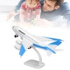 Alloy Airplane Model Aircraft Model 5 Lights Passenger Jet Toy