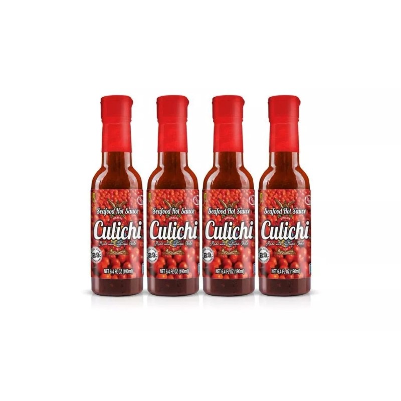 Salsa Culichi (4 Bottles) Salsa Culichi Chiltepin, Chiltepin hot sauce