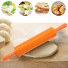 Silicone Rolling Pin Non-Stick DIY Dumpling Roller Bread Cookie Rolling
