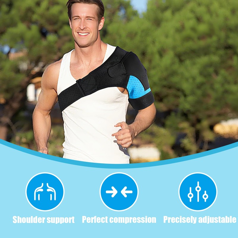 KEORHEZ Shoulder Brace for Men and Women High-Quality Neoprene Shoulder