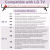 60 65 in TV Stand for LG TV Legs, for