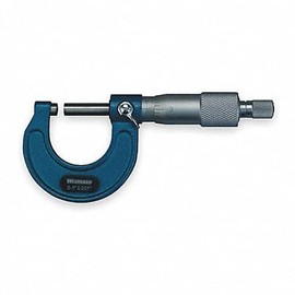 Micrometer, 0-1 in, Ratchet