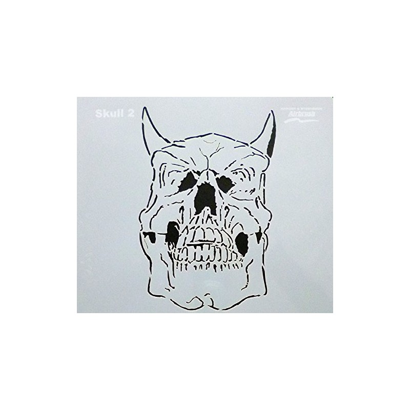 Hansa 410195 Skull 2 Large Stencil