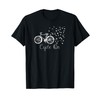 Cute Bicycle & Butterfly - Cycle On Cycling Gift T-Shirt
