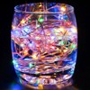 SALCAR 10 m Kupferdraht Lichterkette USB, 100er LED Lichterkette Draht