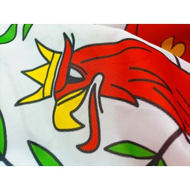 FLAGLY Premium Tyrol Flag 100 x 150 cm - 115 g/m² Fabric Weight - Printed, Robust and Weather-Resistant Gloss Polyester with Eyelets (100 x 150 cm, Tyrol)