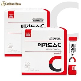 Korea Eundan Megadose C Vitamin C 3000 3g x 100 packs 2 boxes Vitamin C high content G (29414848) / 고려은단 메가도스C 비타민C 3000 3g x 100포 2박스 비타민씨 고함량 G (29414848)