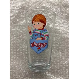 Unbranded Child's Play Chucky Tumbler Pint Glass BRAND NEW