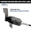 Nakuuly Left Driver Side Rear Door Lock Latch & Cable