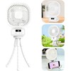 Ventilador Portátil,Carga por USB,5000mAh,3 Velocidades