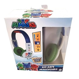nickolodeon Nickelodeon PJ Masks Kid Safe Wired Headphones Ages 3-9 Volume Limiting 85dB