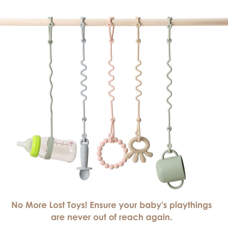 Andy Bear Toy Straps for Baby 6 Pack Keep Your