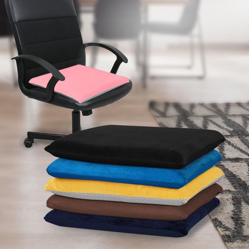 Augld Square Chair Seat Cushion Memory Foam Chair Cushion for