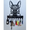 Wall Key Ring with 8 Hooks Modern Wall Mount for