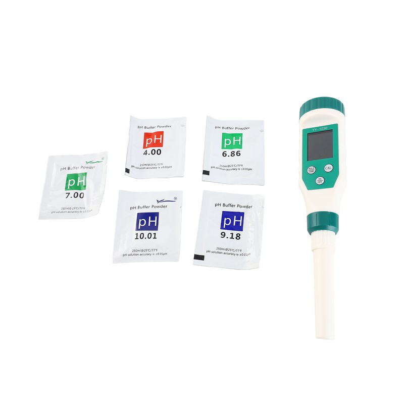 Digital Food 0.00-14.00 PH Meter High Accuracy Sensors Intelligent Temp
