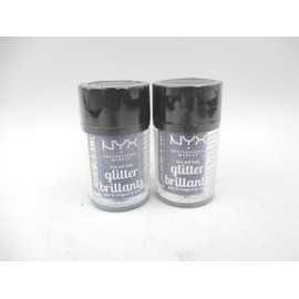 Nyx Professional Makeup Violet Glitter Brillants Face & Body Glitter - Lot of 2