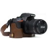 MegaGear MG1171 Ever Ready Leder Kamera Halbtasche mit Trageriemen und