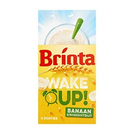 Brinta Breakfast Drink, Wake Up, Banana Drink, Breakfast, 5 x 22 g, Total Weight 110 g