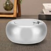 Stainless Steel Round Outdoor Indoor Office Desktop Windproof Smoking Ashtray