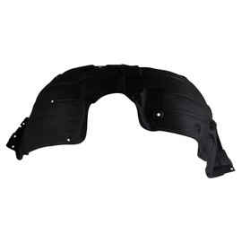 TRQ TRQ Front Left Inner Fender Liner Black Drivers Side Compatible with 2016-2022 Lexus RX350 2018-2022 RX350L RX450h RX450hL LX1248137