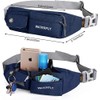 WATERFLY Flat Water Resistant Waist Bag and Belt Bag for
