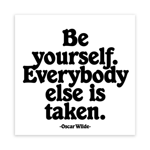 Quotable Cards, Magnet Be Yourself