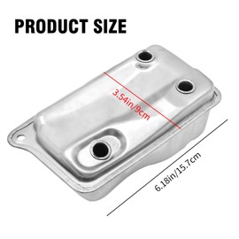 VIKKSAER 4238-140-0611 Exhaust Muffler Gasket Replacement Kit, Replacement for Stihl TS410 TS420 Cut-Off Concrete Saw, Replaces 4238 140 0611 0000-195-7200 00001957200