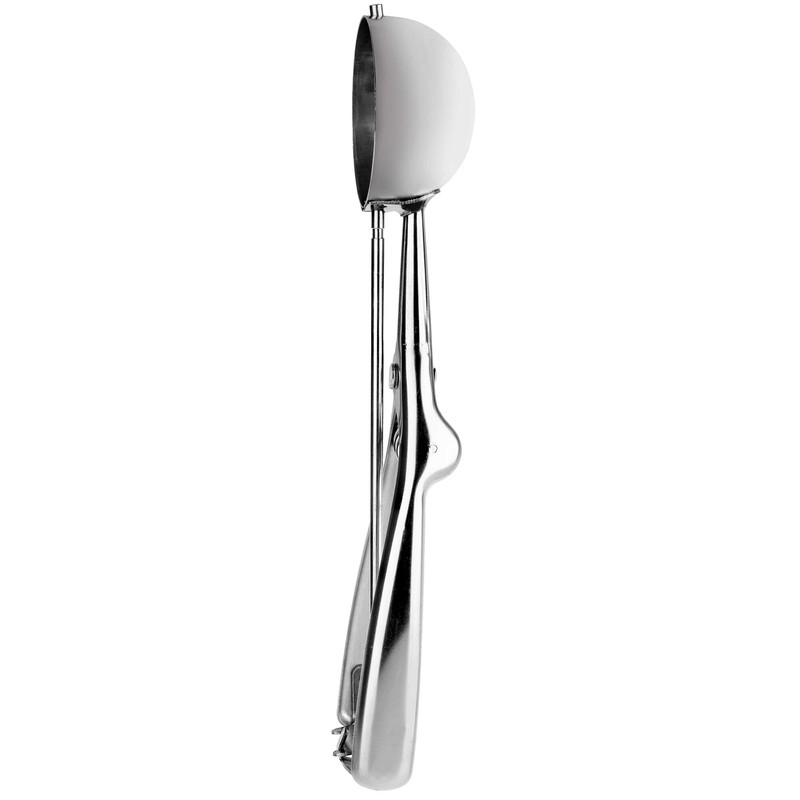 KADAX Stainless Steel Ice Cream Scoop with Lever, 5.5 cm,