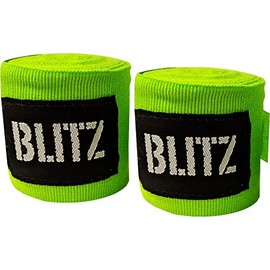 Blitz Hand Wraps - Neon Green - 120 Inch